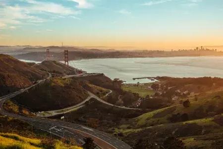 view from sausalito / marin.